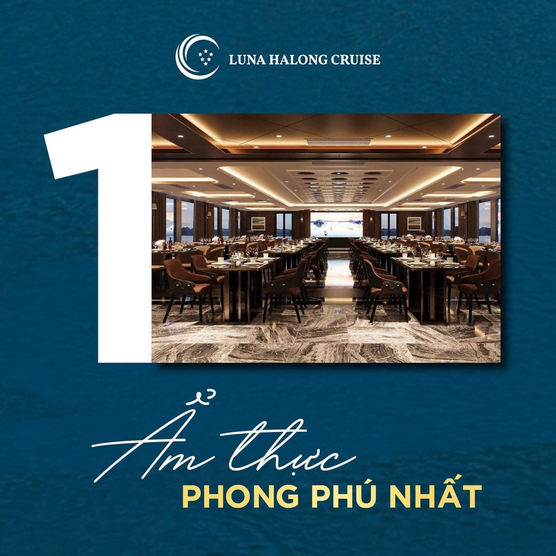 Tinh hoa 3 trong 1 tại Luna Hạ Long Cruise